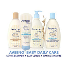 Load image into Gallery viewer, Aveeno Baby Gentle Wash & Shampoo with Natural Oat Extract, Tear-Free & Paraben-Free Formula For Hair & Body, Lightly Scented, 18 fl. oz
