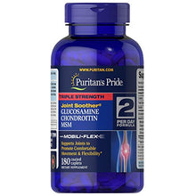 Load image into Gallery viewer, Puritans Pride Triple Strength Glucosamine, Chondroitin and Msm Joint Soother, 180 Count
