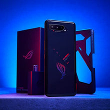 Load image into Gallery viewer, ASUS ROG Phone 5s - 6.78” FHD+ 2448x1080 HDR 144Hz- 6000mAh Battery - 64MP/13MP/5MP Triple Camera with 24MP Front Camera – 16GB RAM -512GB Storage -5G LTE Unlocked Dual SIM Cell Phone - Phantom Black