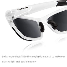 Load image into Gallery viewer, HULISLEM S1 Sport Polarized Sunglasses (White-Black)