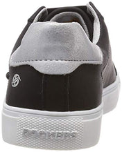 Load image into Gallery viewer, Dockers by Gerli Women's 44ma202-680155 Low-Top Sneakers, Black (Schwarz/Silber 155) 3 UK