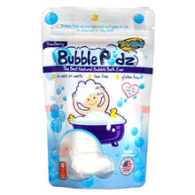 Load image into Gallery viewer, TruKid Bubble Podz for Baby, Refreshing Bubble Bath for Sensitive & Soft Skin, pH balanced for eye sensitivity, Enriched with Vitamin E, Aloe & Oatmeal, Yumberry Scent, All Natural Ingredients(8 Podz)