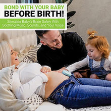 Load image into Gallery viewer, Womb Music Bluetooth Belly Speaker: Play Music, Sounds & Voices to Baby While Relaxing with Your Pregnancy Pillows - Great Pregnancy Gifts for First Time Moms - by Wusic