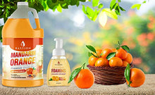 Load image into Gallery viewer, Foaming Antibacterial Hand Soap: Mandarin Orange Scented Refill 1 Gallon (128 oz) Bulk Hand Wash Jug. Made In The USA
