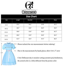 Load image into Gallery viewer, ROLECOS The Grady Twins Costume Blue Creepy Sister Scary Doll Lolita Dress Halloween Party XXL BlueA