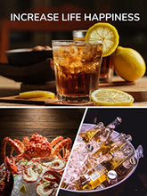 Load image into Gallery viewer, Silonn Ice Makers Countertop, 9 Cubes Ready in 6 Mins, 26lbs in 24Hrs, Self-Cleaning Ice Machine with Ice Scoop and Basket, 2 Sizes of Bullet Ice for Home Kitchen Office Bar Party