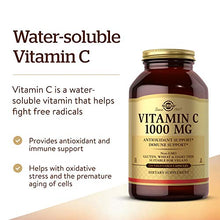Load image into Gallery viewer, Solgar Vitamin C 1000 mg, 250 Vegetable Capsules - Antioxidant & Immune Support - Overall Health - Healthy Skin & Joints - Bioflavonoids Supplement - Non GMO, Vegan, Gluten Free, Kosher - 250 Servings