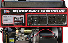 Load image into Gallery viewer, All Power America APGG10000, 10000W Watt Generator with Electric Start, Portable Gas Generator for Home Use Emergency Power Backup, RV Standby, Storm Hurricane Damage Restoration Power Backup, EPA Certified
