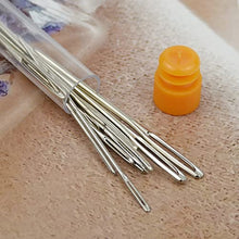 Load image into Gallery viewer, Large Eye Sewing Needles for Handsewing(9 Pcs), Sewing Sharp Needles, Stainless Steel Embroidery Thread Needle, Handmade Yarn Knitting Needles,Perfect for Finishing Off Crochet Projects