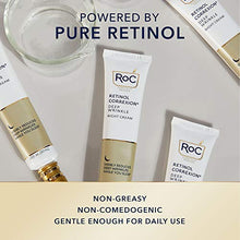 Load image into Gallery viewer, RoC Retinol Correxion Deep Wrinkle Anti-Aging Night Cream, Daily Face Moisturizer with Shea Butter, Glycolic Acid and Squalane, Skin Care Treatment, 1 Ounce (Packaging May Vary)