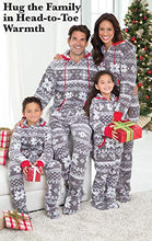 Load image into Gallery viewer, PajamaGram Family Pajamas Matching Sets - Christmas Onesie, Gray, Women, M, 8-10
