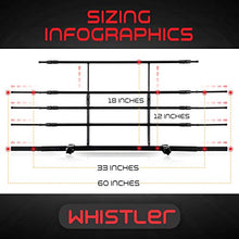Load image into Gallery viewer, Whistler Dog Barrier for SUV's, Cars & Vehicles, Heavy-Duty - Universal Fit Adjustable Pet Barrier