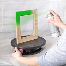 Load image into Gallery viewer, HomeRight Turn Table for Paint Spraying C900086.M Round Platform to Hold Spraying Projects, Smooth Rotation for Paint Spraying and Crafting Projects