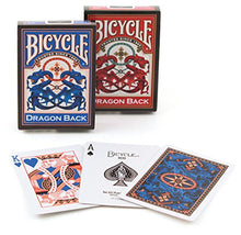 Load image into Gallery viewer, Bicycle Dragon Back 2 Pack Playing Cards, 2 Pack, Dragon Back