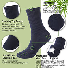 Load image into Gallery viewer, Warm Fuzzy Thermal Thick Slipper Socks and Soft Breathable Cushioned Odor Resistant Bamboo Crew Socks