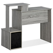 Load image into Gallery viewer, FURINNO Econ Multipurpose Home Office Computer Writing Desk, French Oak Grey