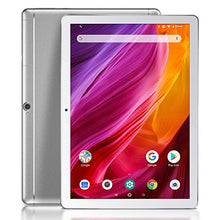 Load image into Gallery viewer, Dragon Touch K10 Tablet, 10 inch Android Tablet with 16 GB Quad Core Processor, 1280x800 IPS HD Display, Micro HDMI, GPS, FM, 5G WiFi (Silver)