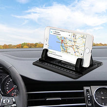 Load image into Gallery viewer, Cellphone Holder for Car, Vansky Car Phone Mount Silicone Dashboard Car Pad Mat for iPhone Xs/ Xs Max/8 Plus/7/6S Plus, Samsung Galaxy S9 Plus/Note 9/S8 3.5-7 inch Smartphone or GPS Devices