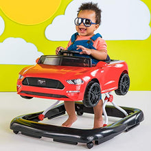 Load image into Gallery viewer, Bright Starts 3 Ways to Play Walker - Ford Mustang, Ages 6 Months +, Red