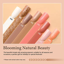 Load image into Gallery viewer, AZUREBEAUTY 17Pcs Dip Powder Nail Kit Starter Nude Skin Tones Champagne Glitter Pink Neutral Acrylic Dipping Powder Liquid Set with Base/Top Coat for French Nail Art Manicure Beginner Party Gift