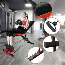 Load image into Gallery viewer, Ativafit Adjustable Weight Bench for Full Body Workout Multi-Purpose Utility Weight Bench Foldable Flat Bench Press for Home Gym