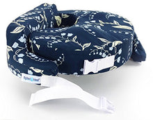 Load image into Gallery viewer, My Brest Friend Original Nursing Posture Pillow, Navy Bluebells, Regular