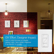 Load image into Gallery viewer, Lutron Caseta Wireless Smart Lighting Dimmer Switch and Remote Kit for Wall & Ceiling Lights, P-PKG1W-WH, White