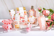 Load image into Gallery viewer, Bath Spa Gift Basket for Women - Spa Luxetique Spa Set for Women Gift, 10pcs Rose Spa Basket, Relaxing Spa Kit with Bath Salts, Body Lotion, Shower Gel, Gifts for Birthday Day, Gifts for Women