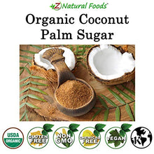 Load image into Gallery viewer, Organic Coconut Palm Sugar - Great For Desserts, Baking, Coffee, Tea, Oatmeal, & More - Unrefined, Vegan, Gluten Free, Non GMO, & Kosher - 1 lb