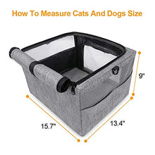 Load image into Gallery viewer, BEELIKE Portable Pet Crate Pet Cage Great Dog Kennel Cat Play Cube for Home Indoor & Nice Dog Crate Cat Cage for Travel Outdoor – for Dogs Cats and Puppies
