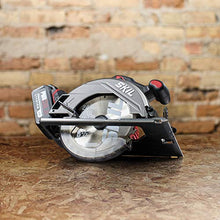 Load image into Gallery viewer, SKIL PWRCore 20 Brushless 20V 6-1/2 Inch Circular Saw, Includes 4.0Ah Lithium Battery and PWRJump Charger - CR541302