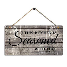 Load image into Gallery viewer, Rustic Wall Art Sign Kitchen Decor Sign