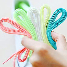 Load image into Gallery viewer, 6 Packs Luminous Shoelace Athletic Sport Flat Shoe Laces Glow In The Dark Night