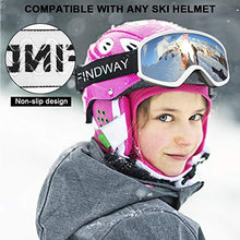 Load image into Gallery viewer, findway Kids Ski Goggles, Kids Snow Snowboard Goggles for Boys Girls Youth OTG