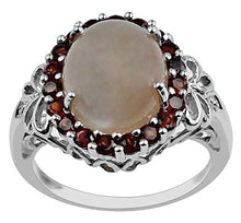Load image into Gallery viewer, Carillon Chocolate Moonstone Natural Gemstone Oval Shape 925 Sterling Silver Ring For Women for Men | Size: 4 to 10