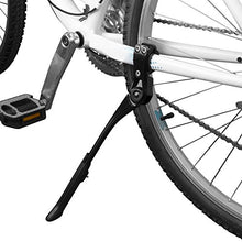 Load image into Gallery viewer, BV Bike Kickstand - Alloy Adjustable Height Rear Side Bicycle Kick Stand, for 24" - 28" Mountain Bike/Road Bike/BMX/MTB (Black)