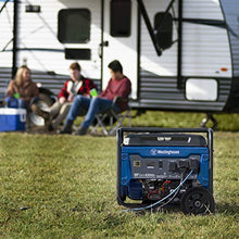 Load image into Gallery viewer, Westinghouse WGen5300s Storm Portable Generator with Electric Start and 120/240 Volt Selector 5300 Rated 6600 Peak Watts Gas Powered, CARB Compliant, RV and Transfer Switch Ready