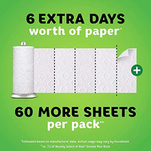 Load image into Gallery viewer, Bounty Quick-Size Paper Towels, White, 12 Family Rolls = 30 Regular Rolls