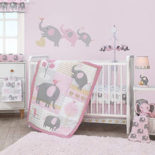 Load image into Gallery viewer, Bedtime Originals Eloise 3-Piece Crib Bedding Set, Pink