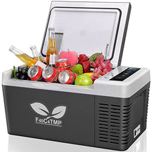 Load image into Gallery viewer, F40C4TMP Portable Refrigerator 20 Quart 12 Volt Freezer (-7.6℉~50℉) 18L Car Fridge With Compressor 110-240V AC For Camping, Truck, RV, Travel, Boat and Home Use