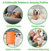 Load image into Gallery viewer, Wegreeco Washable Reusable Premium Dog Diapers, Medium, Bright Color, for Female Dog, Pack of 3