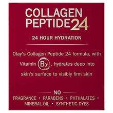 Load image into Gallery viewer, Olay Regenerist Collagen Peptide 24 Face Moisturizer with Vitamin B3, Fragrance Free, 1.7 Oz + Whip Face Moisturizer Travel/Trial Size Gift Set