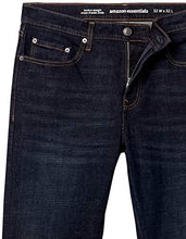 Load image into Gallery viewer, Amazon Essentials Men's Straight-Fit Stretch Bootcut Jean, Rinsed Vintage, 35W x 32L