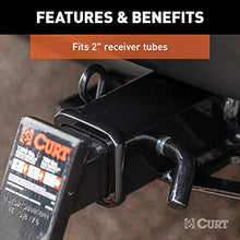 Load image into Gallery viewer, CURT 21510 Trailer Hitch Pin & Clip with Vinyl-Coated Grip, 5/8-Inch Diameter, Fits 2-Inch Receiver
