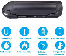 Load image into Gallery viewer, Electric Bike Battery 36V 10ah Ebike Lithium Ion Battery Frame Mounted Ebike Battery