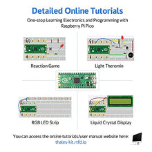 Load image into Gallery viewer, SunFounder Raspberry Pi Pico Basic Starter Kit with 37 Modules Sensor Kit V2.0 for Raspberry Pi