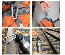 Load image into Gallery viewer, Outmate Aluminum D-Ring Locking Carabiner Light but Strong NOT for Climbing(Pack of 6)