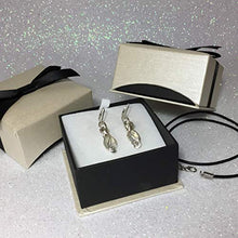 Load image into Gallery viewer, Moonstone Earrings 925 Sterling Silver - Rainbow Moonstone for Women or Men Jewelry, Elegant Gift Box, Exact Gems in Picture, Rocks2Rings 8S2-7 ZP