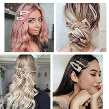 Load image into Gallery viewer, Fashion Hair Clips Set, 20 PCS Pearls Hair Clips Acrylic Resin Hair Barrettes, Hollow Geometric Hair Clip Hairpins for Women Girls and Ladies Headwear Styling Tools