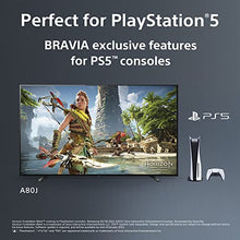 Load image into Gallery viewer, Sony A80J 65 Inch TV: BRAVIA XR OLED 4K Ultra HD Smart Google TV with Dolby Vision HDR and Alexa Compatibility XR65A80J- 2021 Model, Black